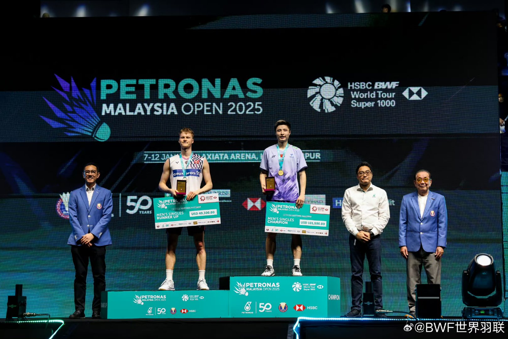 马来西亚羽毛球队强势丹麦羽毛球队，辛杜惊艳世界的简单介绍